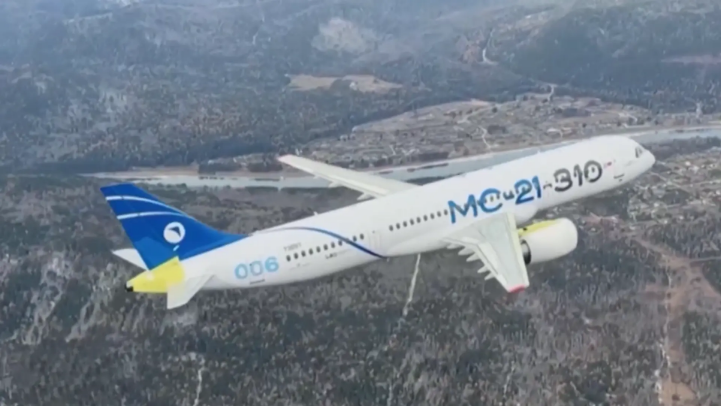 Nga thử nghiệm mẫu máy bay MC-21 sản xuất trong nước